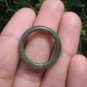 Natural Jadeite Jade ring Thailand jewelry stone mineral size 7.25 US  EB 011