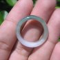 Natural Jadeite Jade ring Thailand jewelry stone mineral size 6.5 US EA 045
