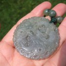 Jadeite Jade Dragon Pendant Amulet Stone Mineral Art Burma Myanmar A5 Jadeite Jade Dragon Pendant Amulet Stone Mineral Art Burma Myanmar A5