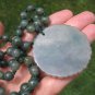 Jadeite Jade Dragon Pendant Amulet Stone Mineral Art Burma Myanmar A5