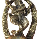 Small Brass Metal Ganesh Ganesha Elephant Hindu God Deity Destroyer of Obstacles Small Brass Metal Ganesh Ganesha Elephant Hindu God Deity Destroyer of Obstacles