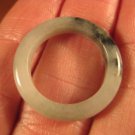 Natural Grade A  Jadeite Jade ring stone mineral carving  Size 7 US  A720