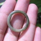Natural Jadeite Jade ring Thailand jewelry stone mineral size  7.25 US   E 59183