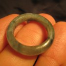 Natural  Grade A  Jadiete  Jade ring stone carving  Size 7  A607