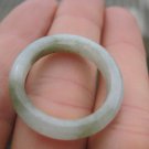 Natural Jade ring Thailand jewelry stone mineral art size 6.75  A344