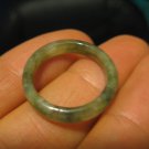 Natural Grade A  Jadeite Jade ring stone carving  Size 6.5 US  A306