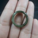 Natural  Grade A  Jadiete  Jade ring stone carving  Size 6.75   A7122