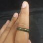 Natural  Grade A  Jadiete  Jade ring stone carving  Size 6.75   A7122