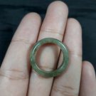 Natural  Grade A  Jadiete  Jade ring stone carving  Size 6.75  A7150