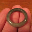 Natural Green Jade Ring Myanmar Jewelry Art Size 7 US A442
