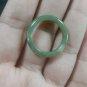 Natural  Grade A  Jadiete  Jade ring stone carving  Size  6.75  A7108