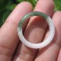 Natural Jadeite Jade ring Thailand jewelry stone mineral size 9.5 US  EA 085