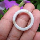 Natural Jadeite Jade ring Thailand jewelry stone mineral size  6.75 US  EB 088