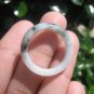 Natural Jadeite Jade ring Thailand jewelry stone mineral size 9 US  E5926