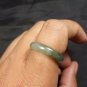 Natural Grade A Jadiete Jade ring stone carving Size 8.25 A767