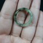 Natural Grade A Jadiete Jade ring stone carving Size 6.75 A7153