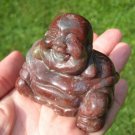 Natural Jasper Stone Happy Buddha Statue Carving Art A7243 Natural Jasper Stone Happy Buddha Statue Carving Art A7243