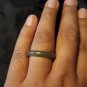 Natural  Grade A  Jadiete  Jade ring stone carving  Size 9 A7107