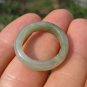 Natural Grade A Jadiete Jade ring stone carving Size 6.5 A740