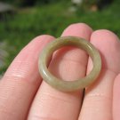 Natural Jadeite Jade ring Thailand jewelry stone mineral size 7 US  E5896