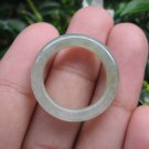 Natural Jadeite Jade ring Thailand jewelry stone mineral size  7 US  EB 020