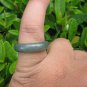 Natural Jadeite Jade ring Thailand jewelry stone mineral size 7 US EB 005
