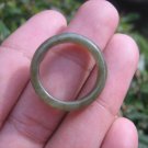 Natural Jadeite Jade ring Thailand jewelry stone mineral size 7 US   E 5961