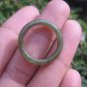 Natural Jadeite Jade ring Thailand jewelry stone mineral size 7 US E 5961