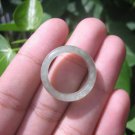 Natural Jadeite Jade ring Thailand jewelry stone mineral size 7 US   E 5982