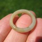 Natural Jadeite Jade ring Thailand jewelry stone mineral size 6.25 A522