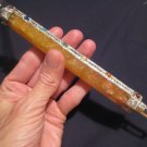 Large Calcite Quartz Crystal stone Chakra Healing Stick Wand Amethyst Nepal A12