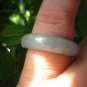 Large Natural Jadeite Jade Ring Thailand Jewelry Art Size 6.75 EB 513