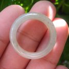 Natural Jadeite Jade Ring Thailand Jewelry Art Size 6.75 EB 534