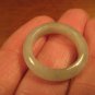 Natural Jadeite Jade Ring Myanmar Stone mineral Jewelry Carving Size 7 A6690