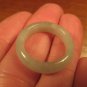 Natural Jadeite Jade Ring Myanmar Stone mineral Jewelry Carving Size 7 A6690