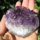 Natural Amethyst stone cluster Mineral specimen  A32