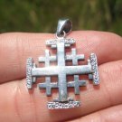 925 Sterling Silver Five fold Cross Crusaders Cross Medal A18 925 Sterling Silver Five fold Cross Crusaders Cross Medal A18