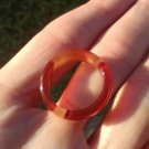 Red Agate Ring Size 7 CH592