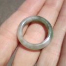 Natural Jadeite Jade Jade Ring Size 7.5 FE908