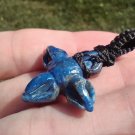 Lapis Lazul Viswa Vajra Pendant Necklace CH622 Lapis Lazul Viswa Vajra Pendant Necklace CH622