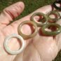 Natural Jadeite Jade Ring Set 7 Myanmar CH4872