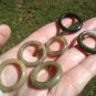 Natural Jadeite Jade Ring Set 7 Myanmar CH4872