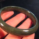 Green Jadeite Jade stone crystal mineral Bangle bracelet Northern Thailand N342 Green Jadeite Jade stone crystal mineral Bangle bracelet Northern Thailand N342