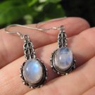 925 Silver Moonstone pair Earrings Earring N4866
