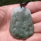 Natural Grade A Jade Jadeite Dragon Pendant Necklace A2667