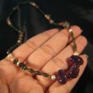 925 Silver Amethyst Stone necklace stone N3855 925 Silver Amethyst Stone necklace stone N3855