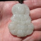 Natural Grade A Jade Jadeite Kuan Yin Pendant Necklace A26674 Natural Grade A Jade Jadeite Kuan Yin Pendant Necklace A26674