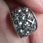 925 Silver Skull Ring Thailand Size 6.5 CH58