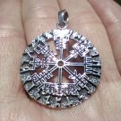 925 sterling silver Viking Trident  Pendant necklace CH70