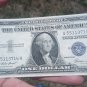 1935 One Dollar Bill Series E Silver Certificate Very Good Condition
